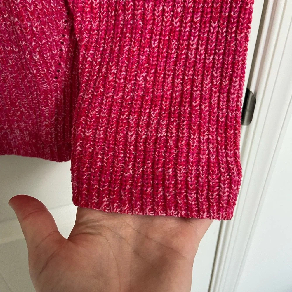 NWOT‎ | Style & Co women’s bright pink scoop neck knit sweater — XXL - Picture 4 of 7